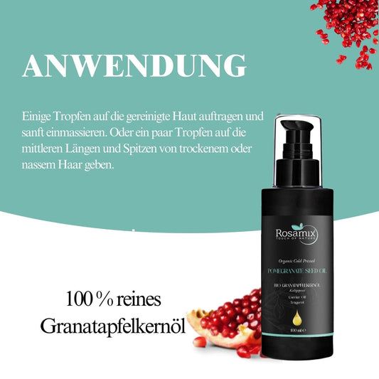 Organic Pomegranate Seed Oil Cold-Pressed